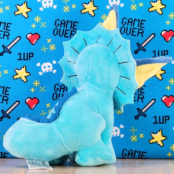Jazwares Pokemon Vaporeon 8" UltraSoft Video Game Collectible Toy Plush NWT - Picture 3 of 8